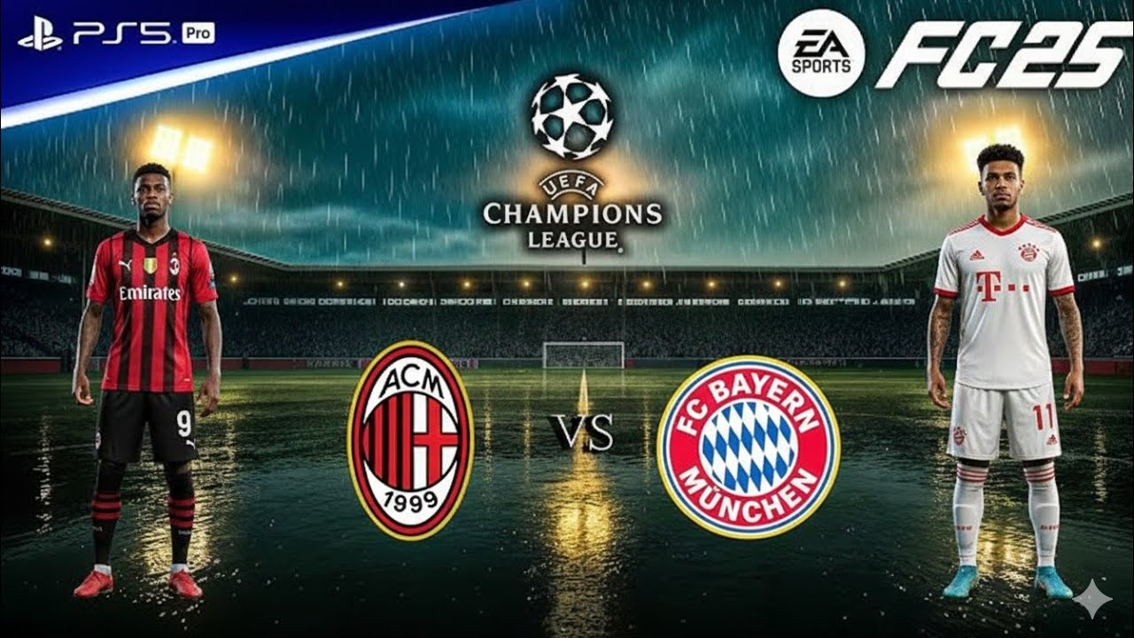 AC Milan vs Bayern Munich 🔥 Champions League Night | EA Sports FC 25 PS5 Pro Gameplay.