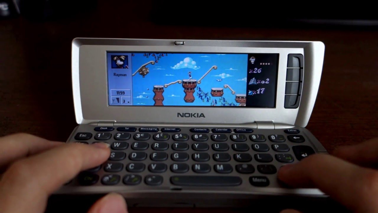 Nokia 9210 - Rayman game