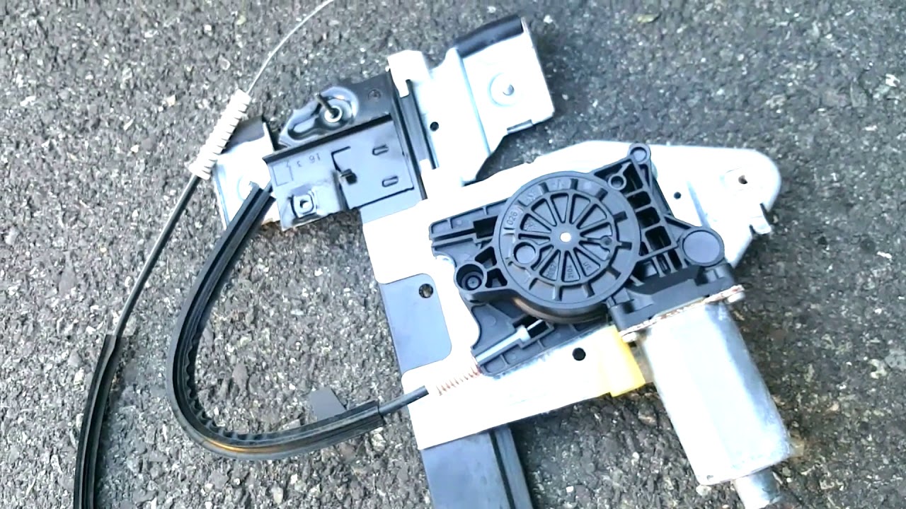 Chevy Trailblazer Window Motor, Track, Regulator and Cable Replacement