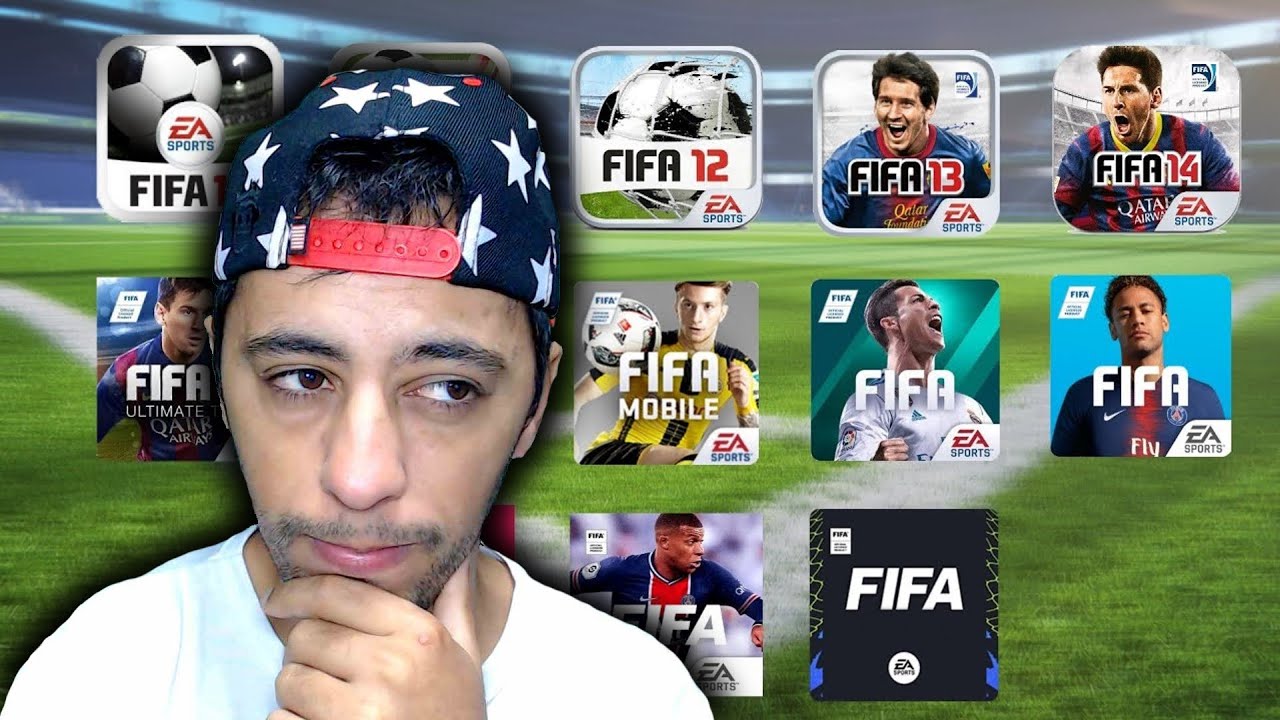 A EVOLUÇÃO DE FIFA MOBILE (FIFA 10, 11, 12, 13, 14, 15, 16, 17, 18, 19, 20 , 21, 22,23)
