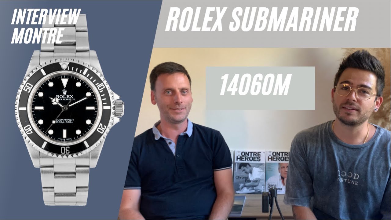Rolex Submariner 14060M - Julien nous présente sa plongeuse iconique