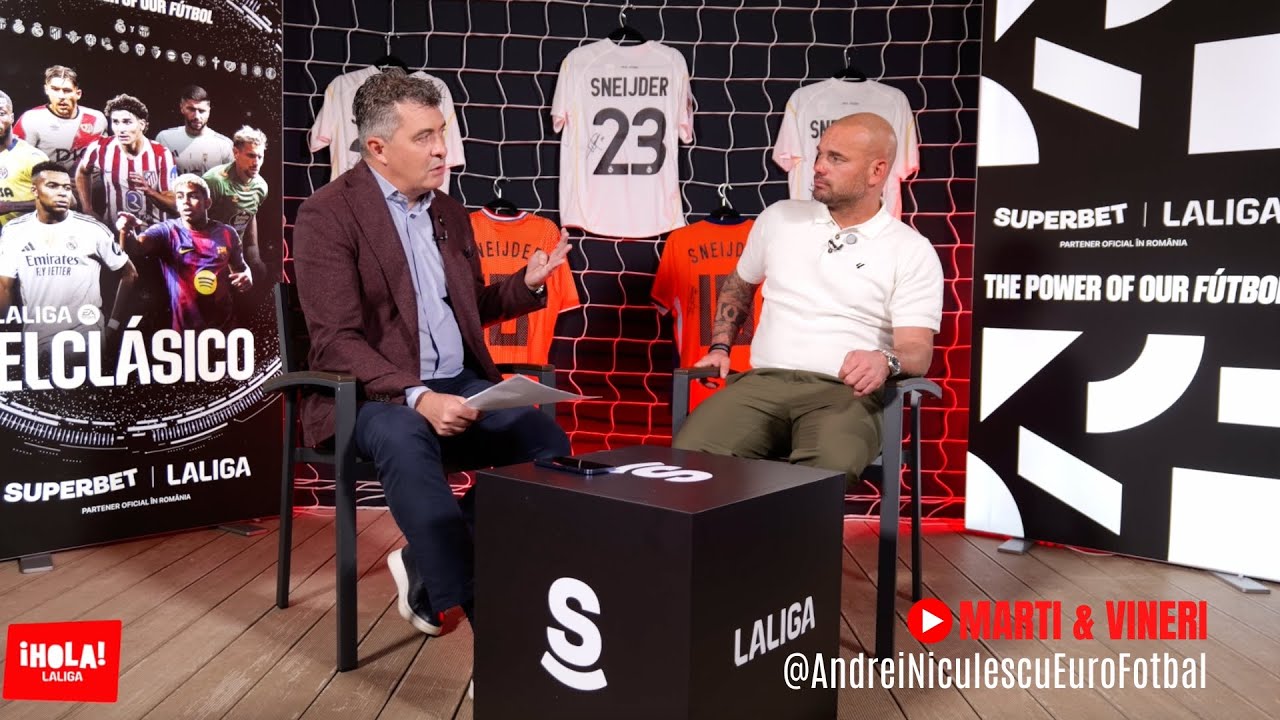 HOLA LALIGA | Interviu Wesley Sneijder