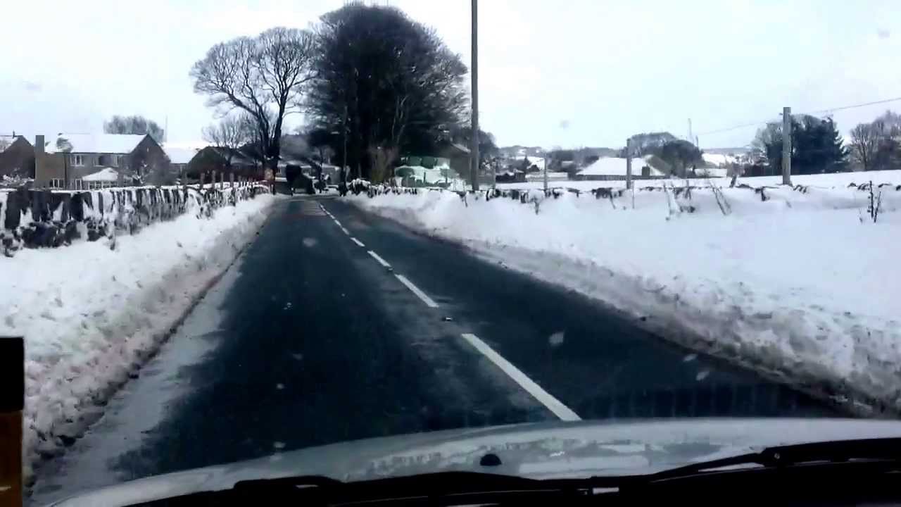 Snow in Netherthong, Holmfirth.