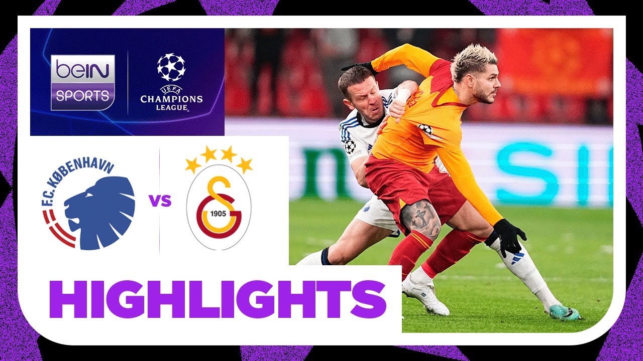 FC Copenhagen v Galatasaray | Champions League 23/24 | Match Highlights