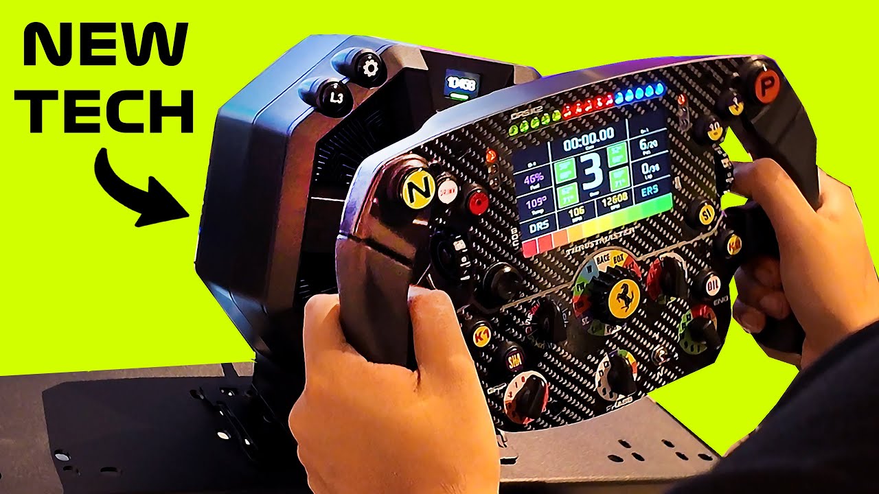 My NEW F1 Racing Wheel Setup...the Thrustmaster T598