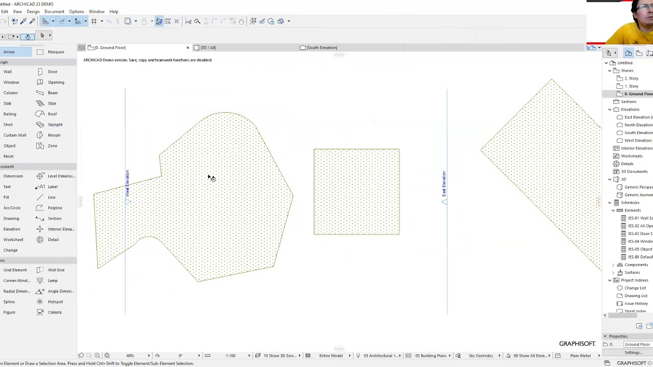 TERRENO - CONFIGURACION - ARCHICAD
