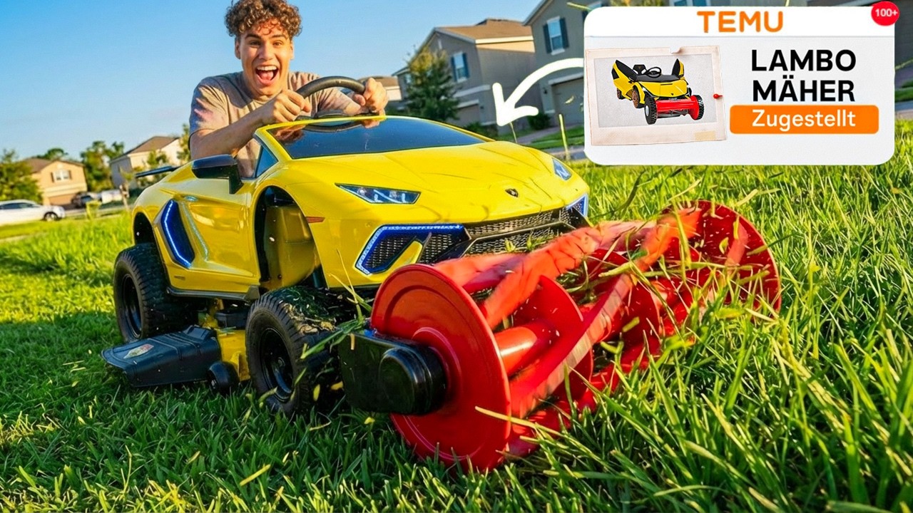 Ich Teste Die VERRÜCKTESTEN Temu Produkte