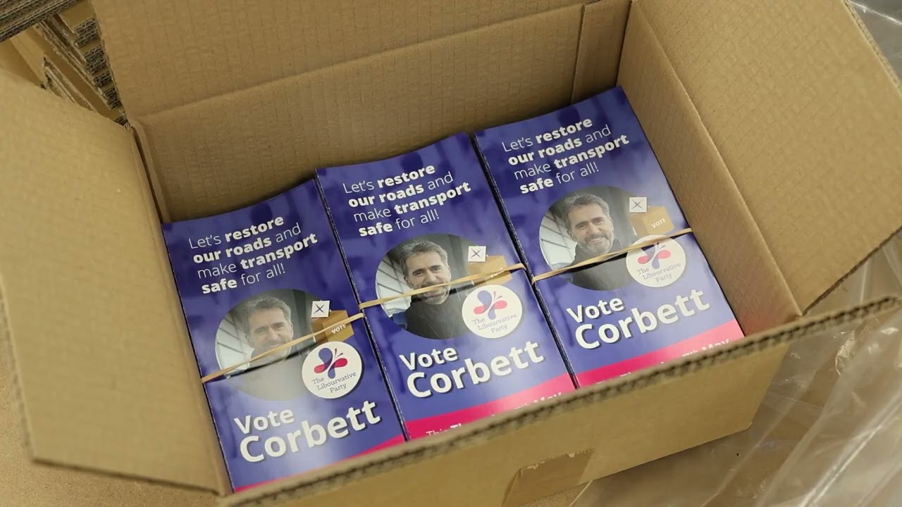 Election Print, Delivered with Solopress - Door-To-Door Leaflet Distribution