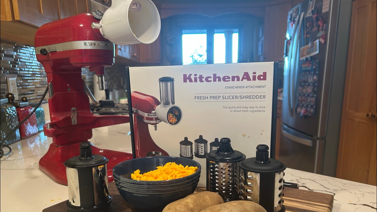 KitchenAid Fresh Prep Slicer/Shredder Attachment Demo