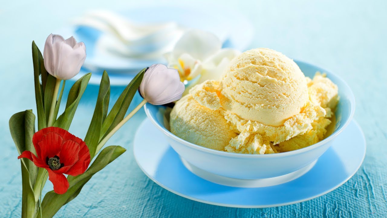 Homemade Zabaglione Gelato! No Ice Cream Machine! Quick and Easy! Ceva Simplu!
