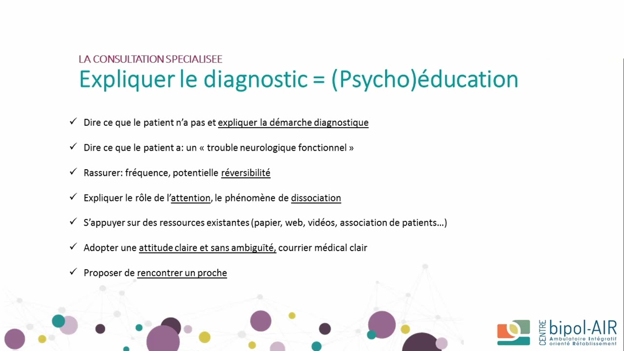 Prise en charge des troubles neurologiques fonctionnels