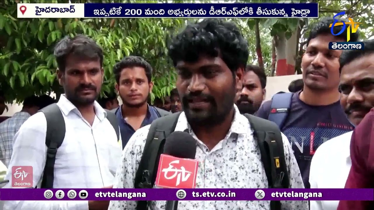 Many People Came to Join Hydra as Drivers | హైడ్రాలో డ్రైవర్లుగా చేరేందుకు భారీగా తరలివచ్చిన యువకులు