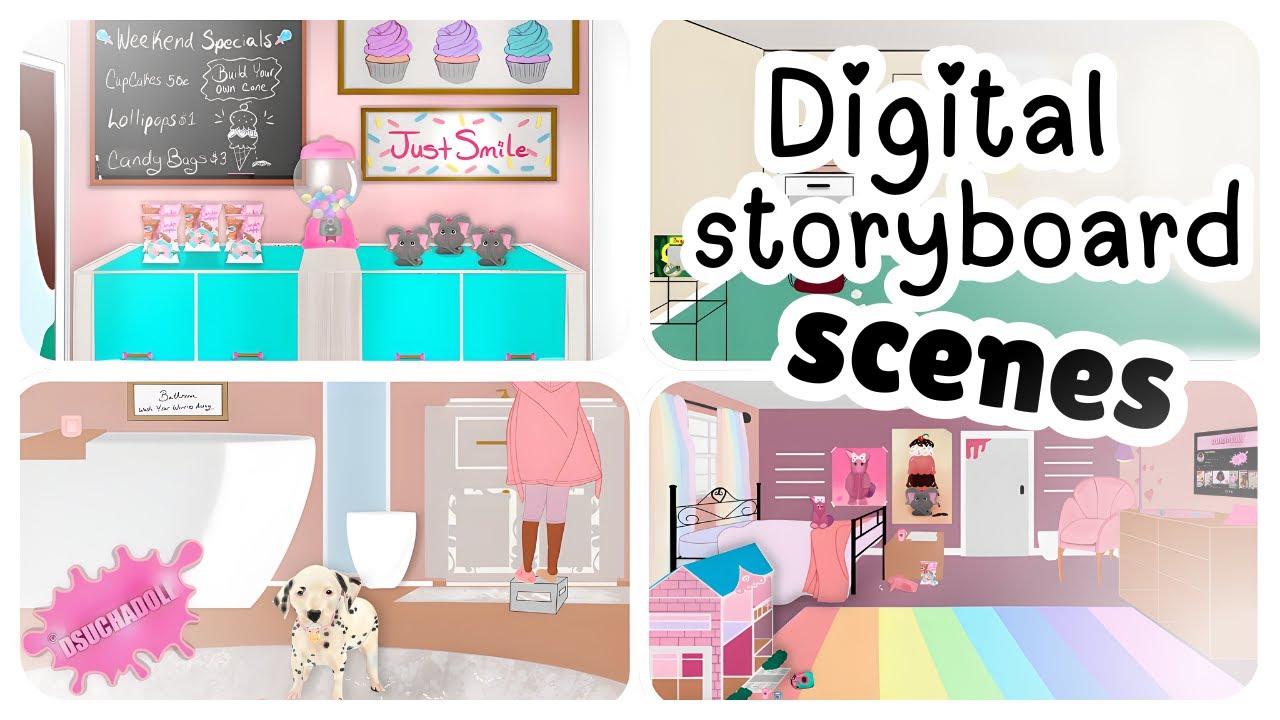 My Digital Storyboard Scenes of Year 2025 ✍🏾 | Art Tips & ideas from My First Scene