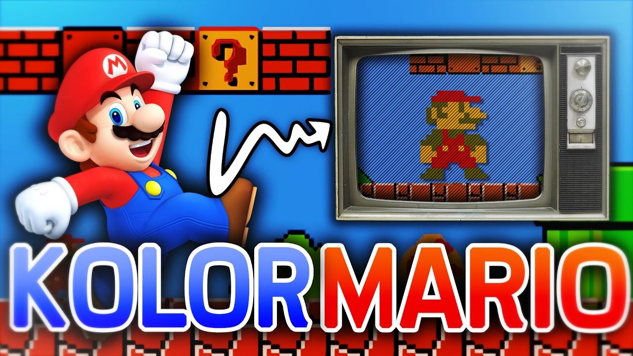 Jaki kolor ma Mario? Parę słów o barwach NES-a | arhn.edu