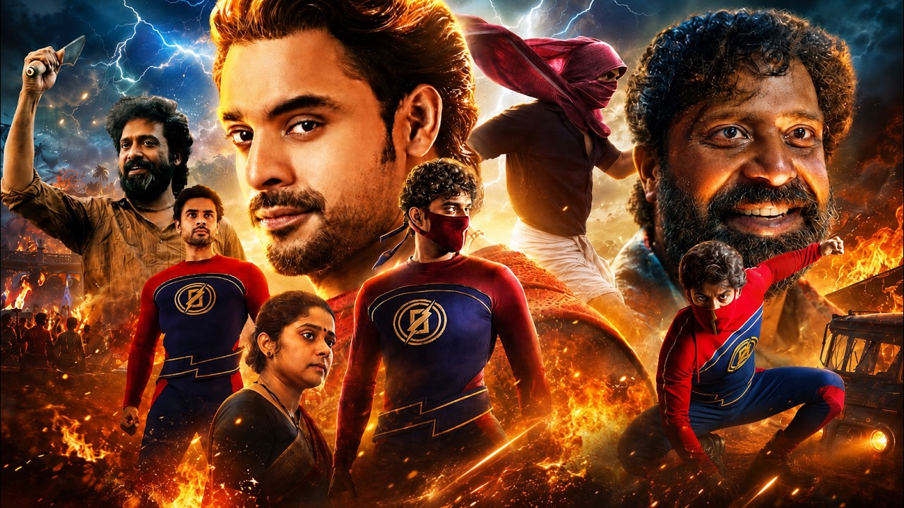 Kannada Dubbed Superhero Full Movie | Tovino Thomas Action Thriller | Guru Somasundaram