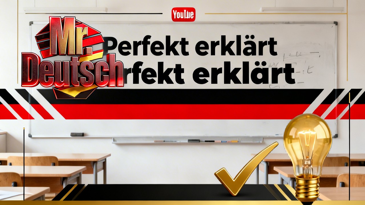 Perfekt einfach erklärt | Deutsche Grammatik lernen