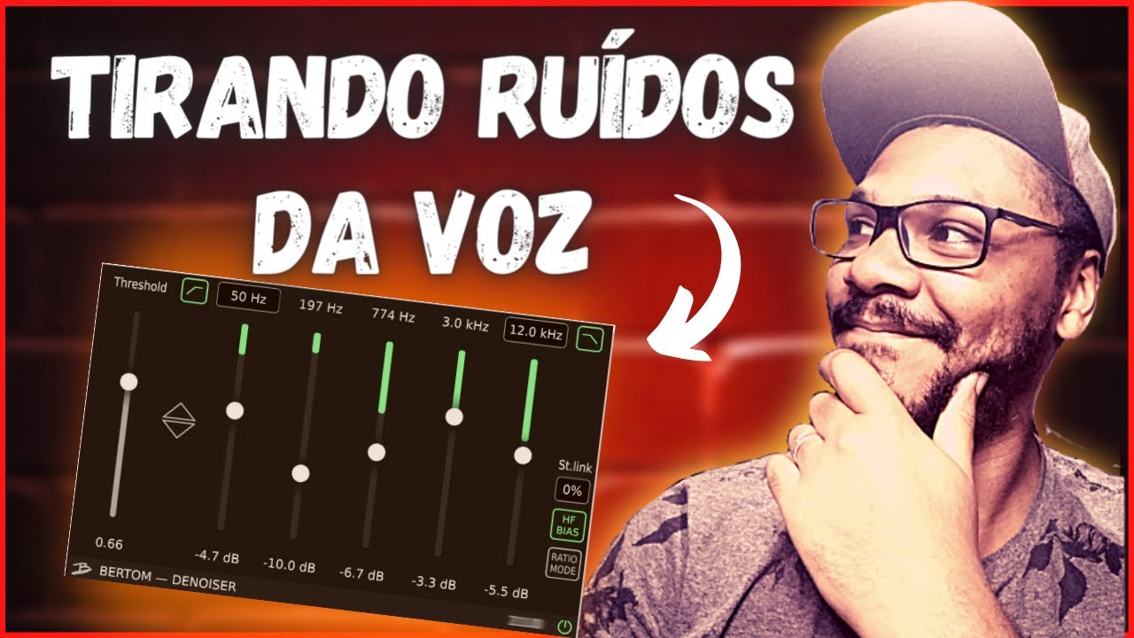 MIXAGEM SEM RUÍDO com esse Plugin Grátis - Tirando Ruídos da Voz com o Bertom Denoiser