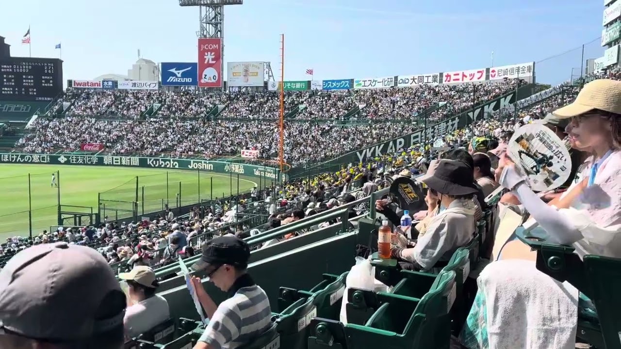 仙台育英　阪神甲子園球場３回戦第１試合　チャンス紅陵