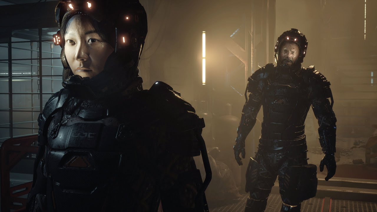 Jacob Saves Dani From Biophage Enemies and She Gives Him The Riot Gun Callisto Protocol