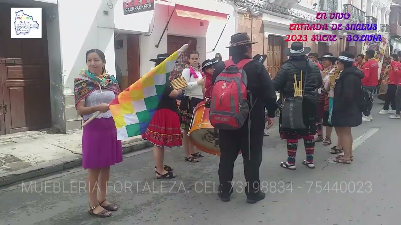 ENTRADA DE SIKURIS 2023 SUCRE BOLIVIA