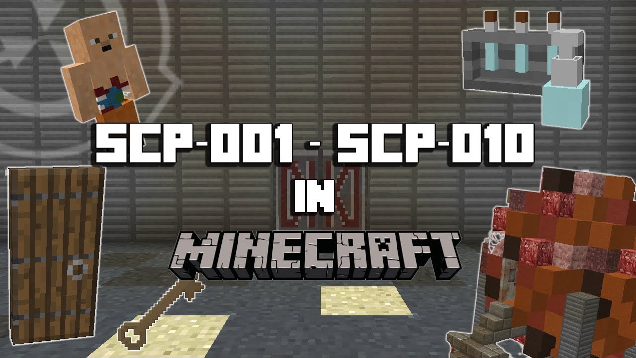 The First 10 SCPs in Minecraft!