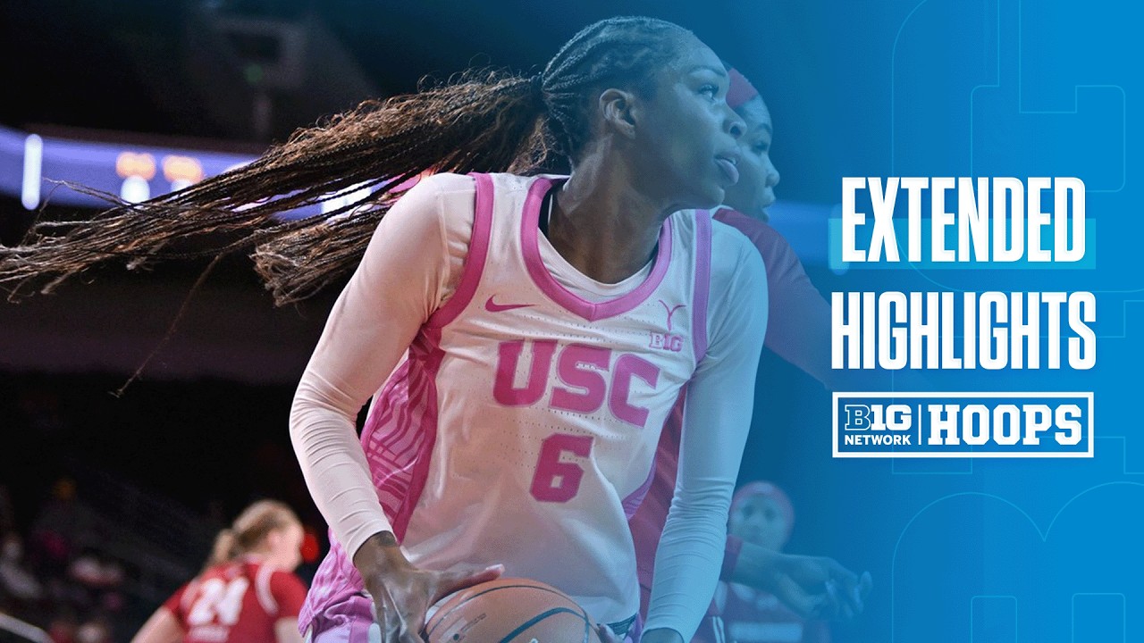 Wisconsin at USC | EXTENDED HIGHLIGHTS | Big Ten Women's Basketball | 02/19/2026