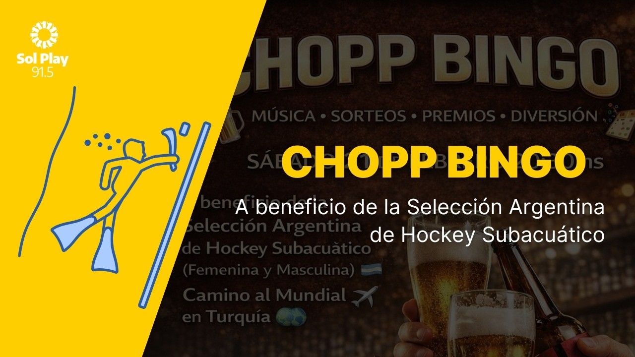 🏒 Chopp Bingo: Beneficio para la Selección Argentina de hockey subacuático camino al mundial