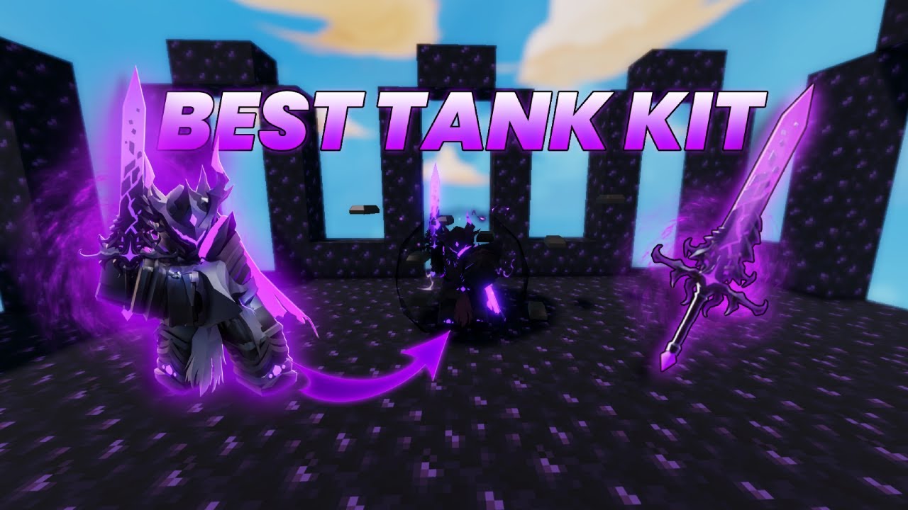 The Void Knight Kit might be the #1 Tank Kit...*robloxbedwars