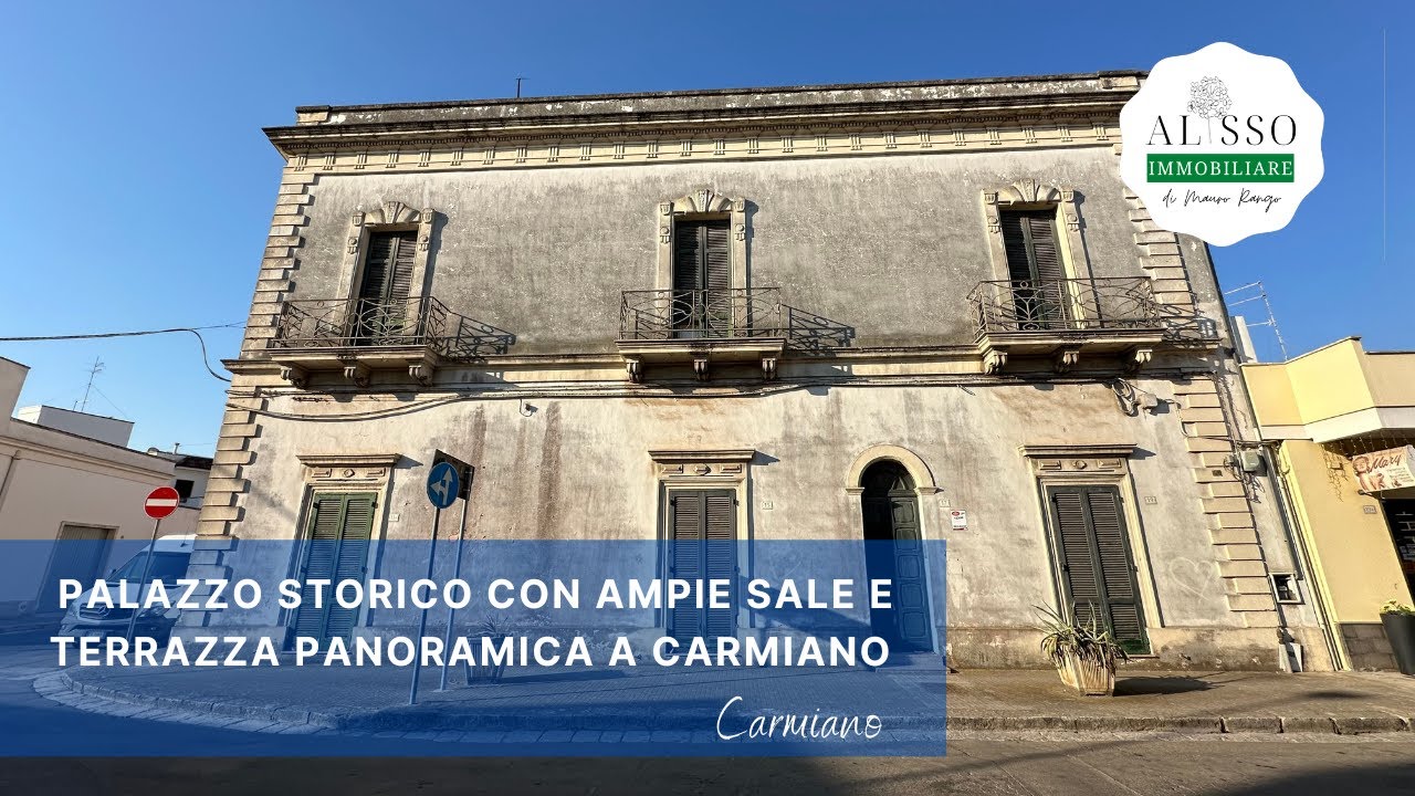 Historic building, 4 bedroom for sale in Carmiano, Salento, Puglia, Southern Italy