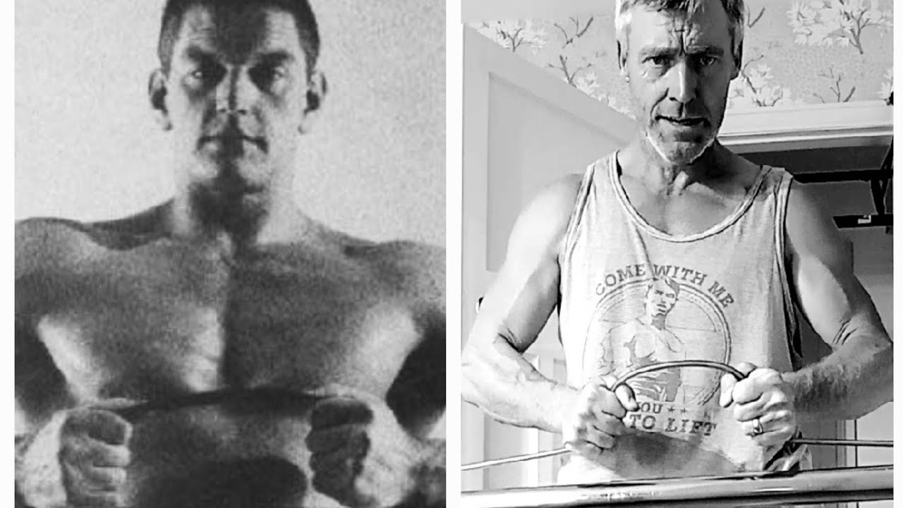 Train Like a Legend 6 David Prowse Darth Vader the 49 second bullworker daily workout #bullworker