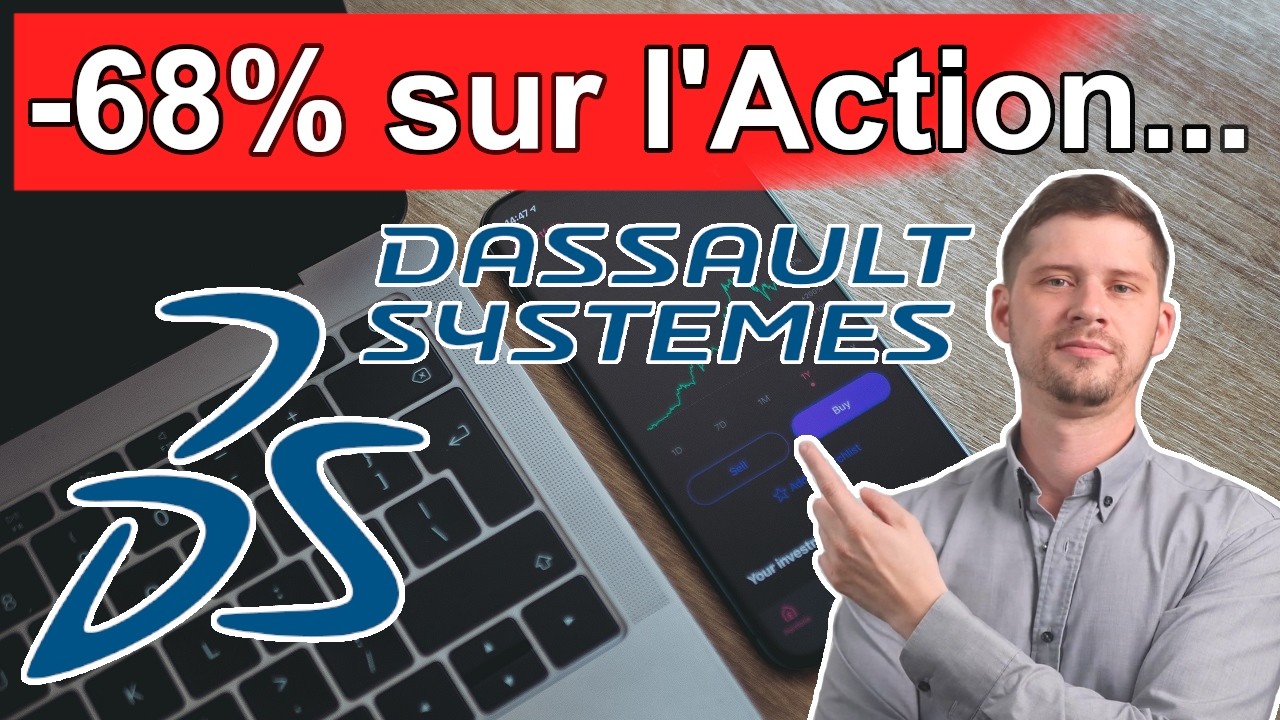 Action DASSAULT SYSTÈMES : - 68% en Bourse… (Éligible PEA)