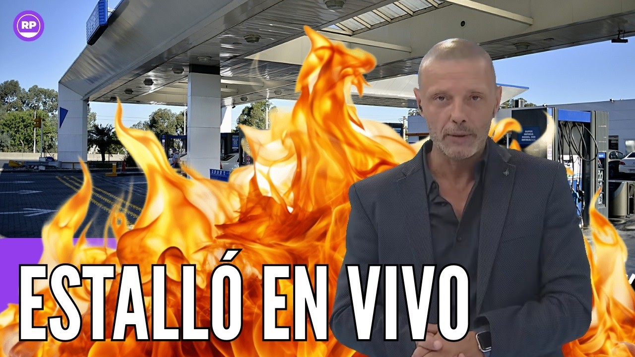 CONDUCTOR DE C5N SE HINCH&Oacute; LAS PEL0TAS EN VIVO: 