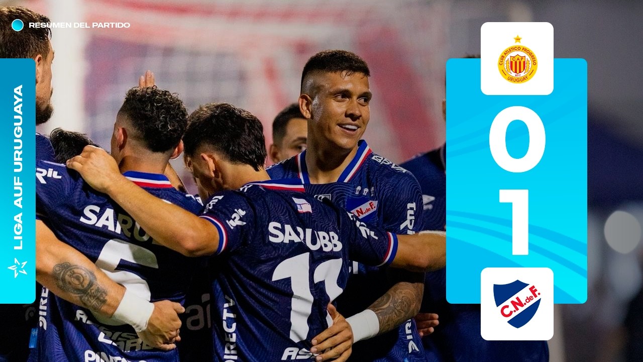 Progreso 0-1 Nacional | Resumen | Liga AUF Uruguaya 2026 | Fecha 3 | Torneo Apertura | #AUFTV