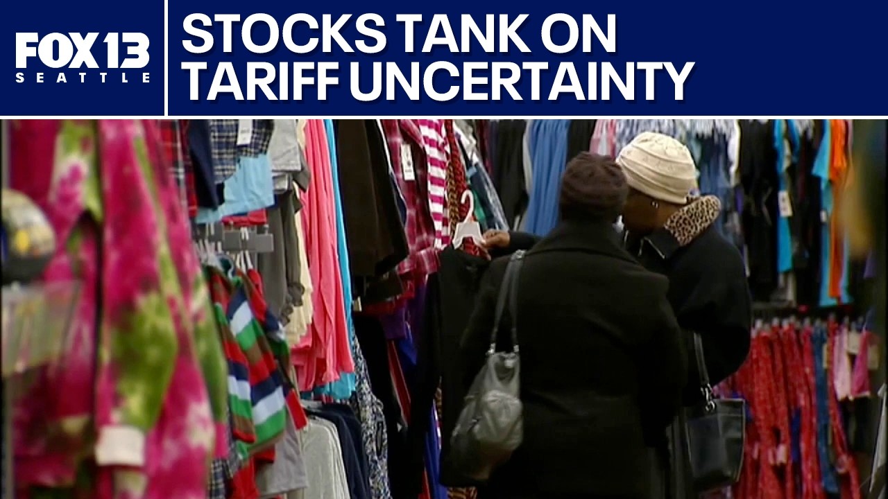 Dow tanks below 50,000 as Trump unveils new 15% global tariff plan | FOX 13 Seattle