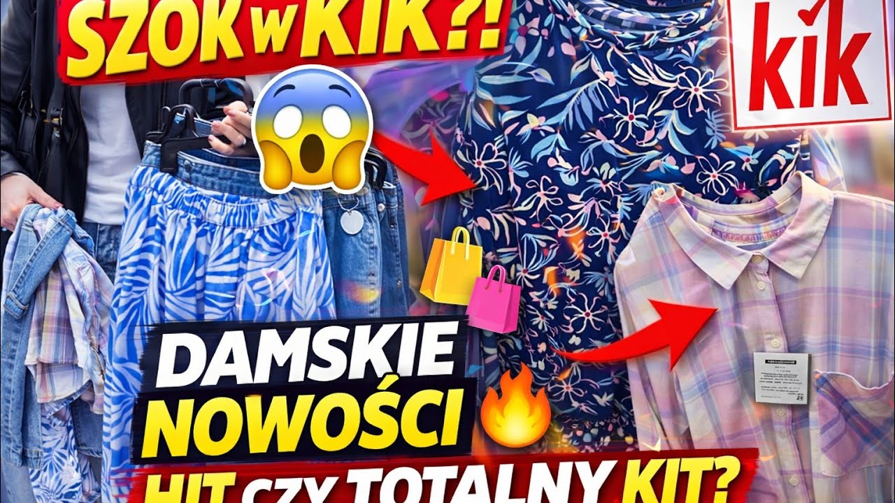 DAMSKIE NOWOŚCI W KIK 😍 MODA ZA MAŁE PIENIĄDZE!