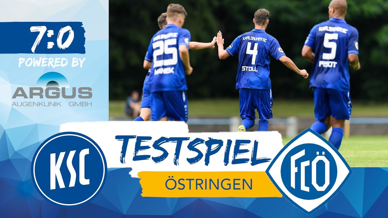 KSC-Testspiel in Östringen