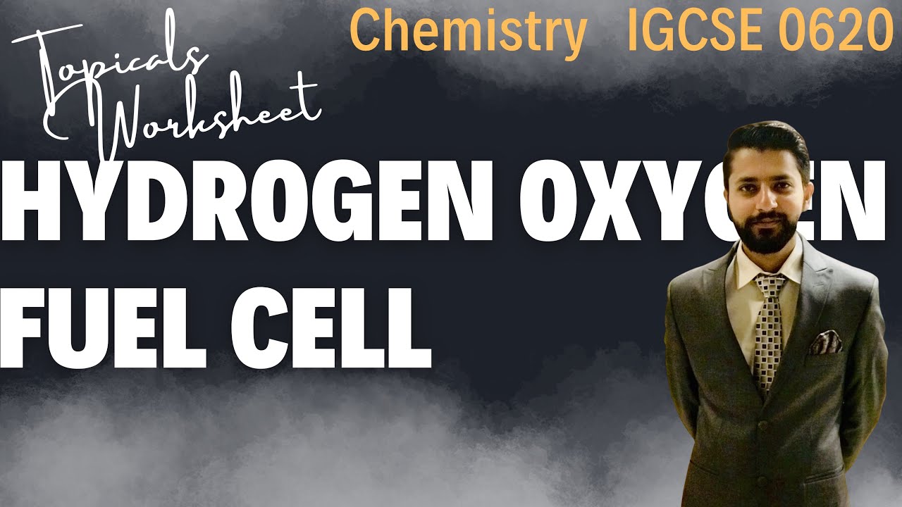 Hydrogen Oxygen Fuel Cell Past Papers Questions | Topicals | Chemistry IGCSE 0620 | Worksheet 6