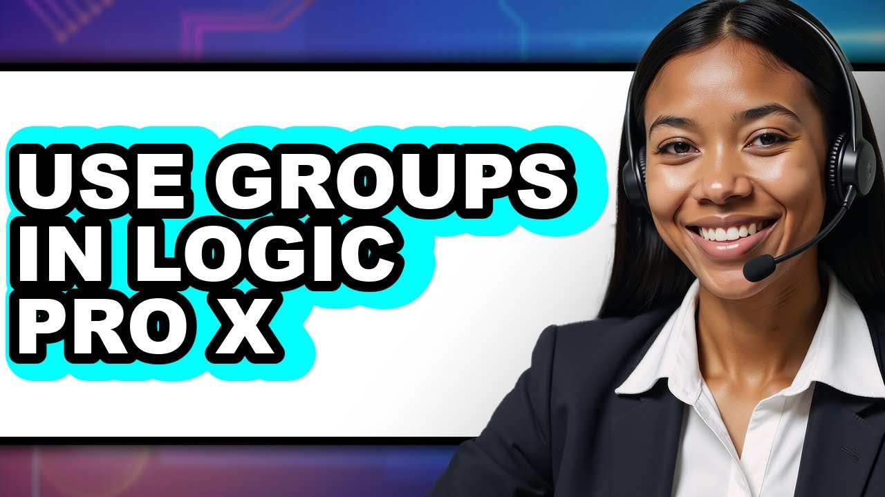 How to Use Groups in Logic Pro X (full Guide)
