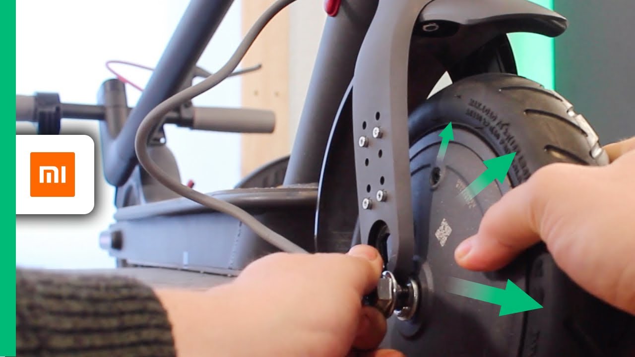 TUTO Xiaomi M365 - Comment changer le pneu et la chambre à air de sa roue avant !