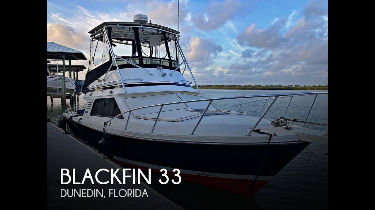 [SOLD] Used 1991 Blackfin Flybridge 33 in Dunedin, Florida