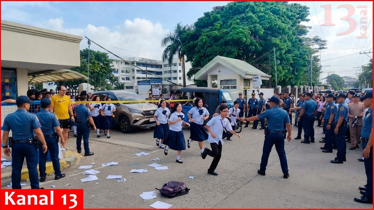 Student shoot a classmate dead and then kills himself at school in southern Philippines
