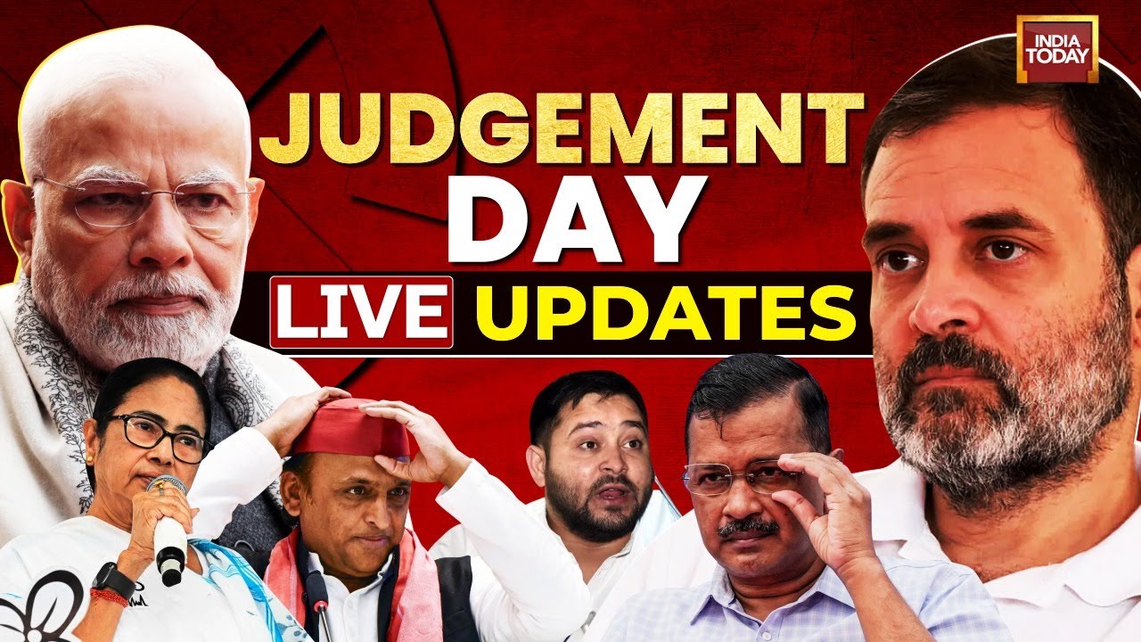 LIVE: Lok Sabha Election Results 2024 Latest Updates | Modi 3.0 Or 'INDIA' Bloc? Verdict 2024 Today