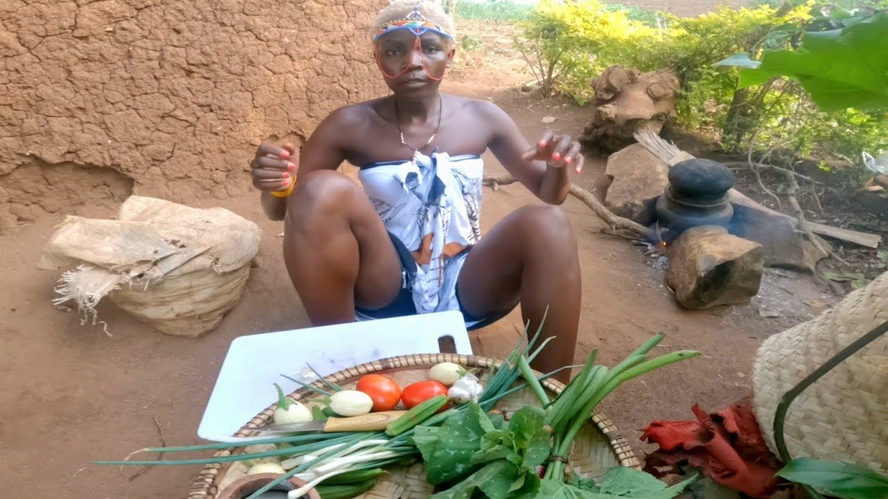 Cooking Healthy African food for dinner || African village life 😋 👌