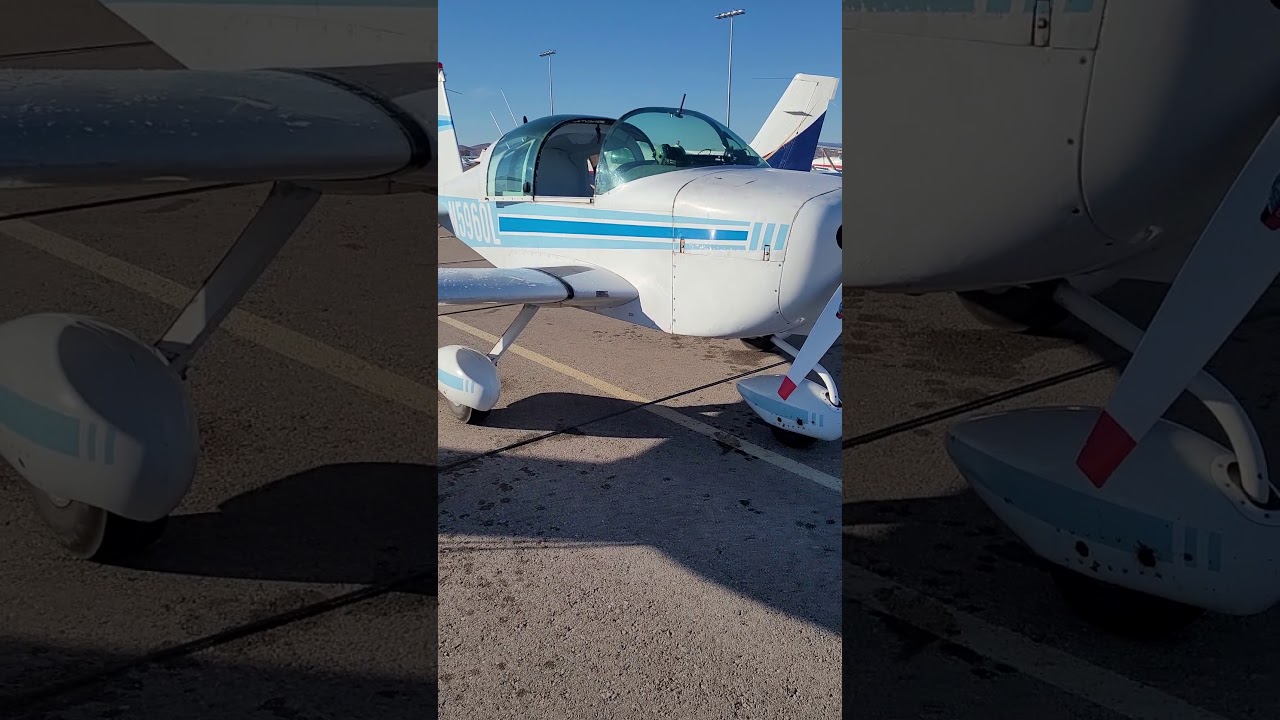 1969 Grumman AA-1 Yankee Trainer.  Flight training at Henderson Airport