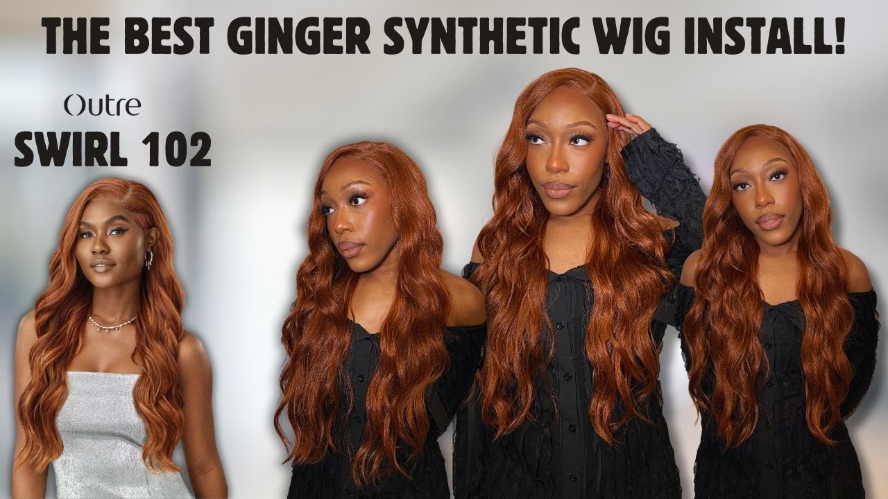 The BEST Ginger Synthetic Wig! | SWIRLISTA SWIRL 102