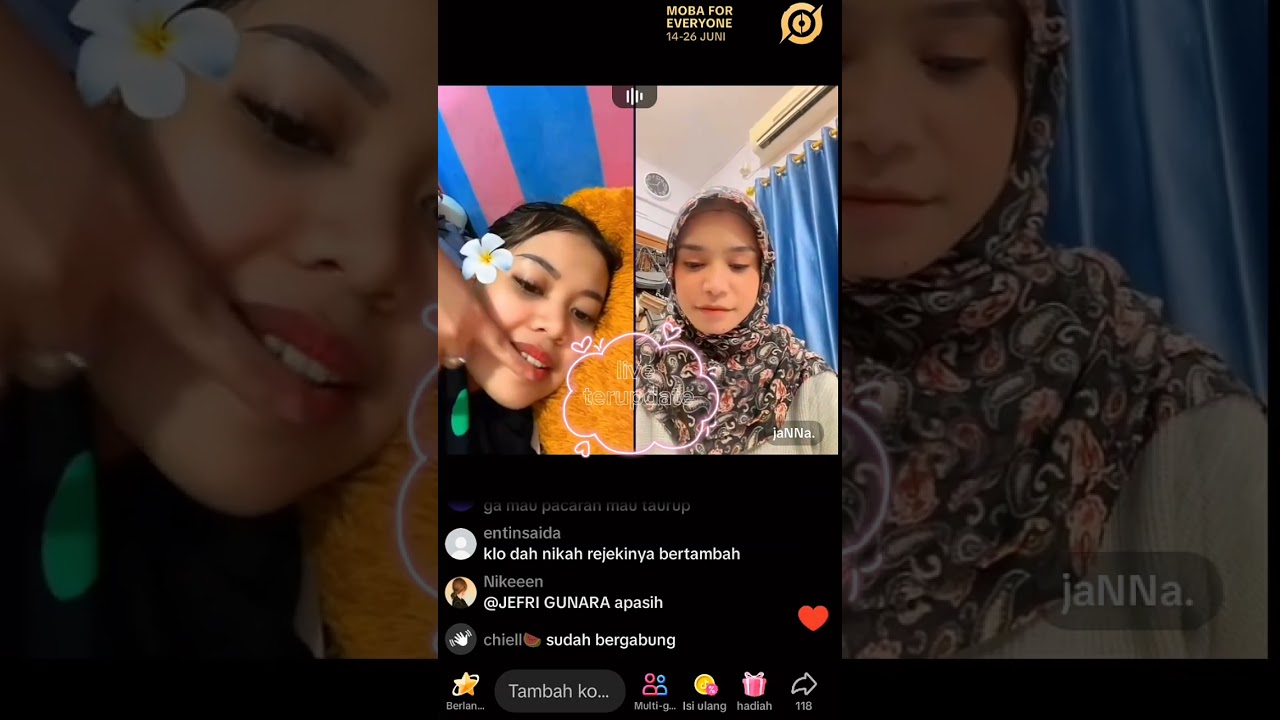 Wulan Lida curhat soal pacar masing-masing bersama Jannah