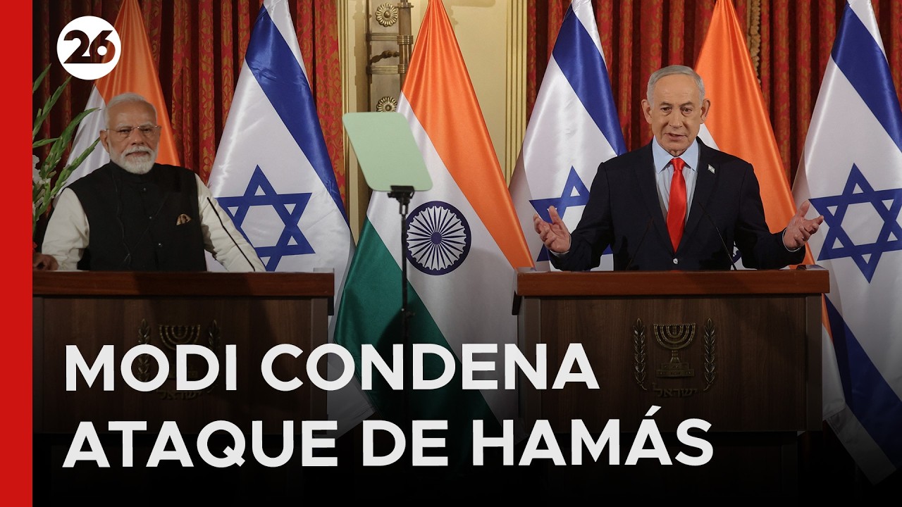 🇮🇳🇮🇱 LA HUMANIDAD NO DEBE SER VÍCTIMA | Nueva Delhi exige acción coordinada contra el terrorismo