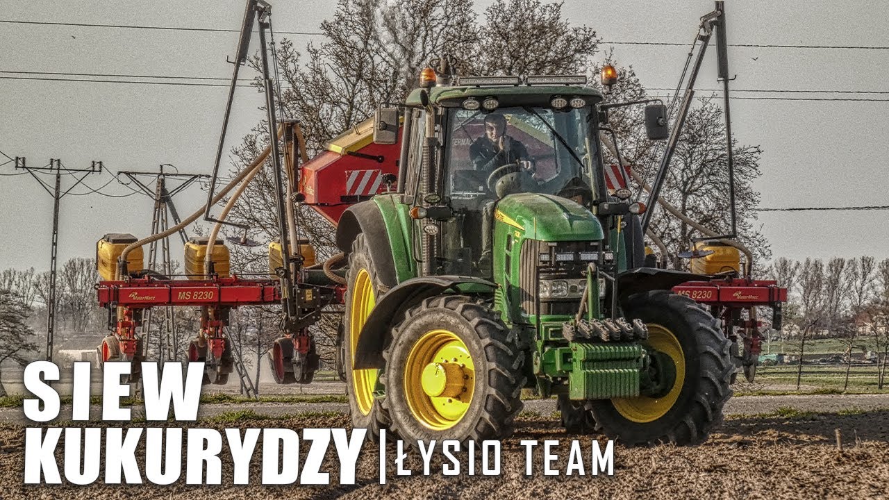 SIEW KUKURYDZY 2020 NA DWA JOHNDEERY ☆ ŁYSIO TEAM ☆