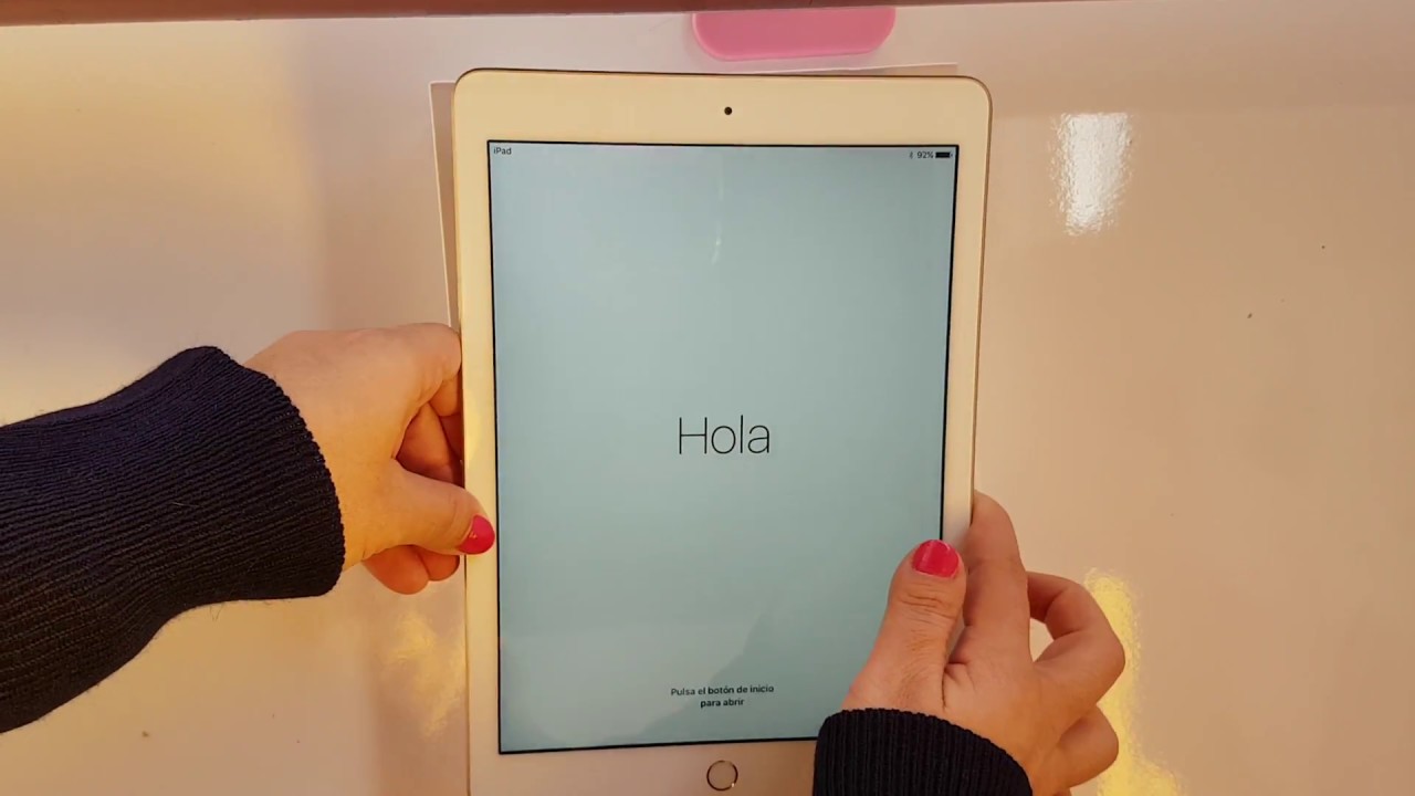 Configurando o meu iPad New (Novo) 2017 Modelo A1822