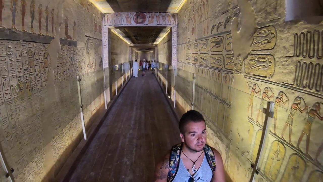 RAMSES II TOMB VALLEY OF THE KINGS LUXOR